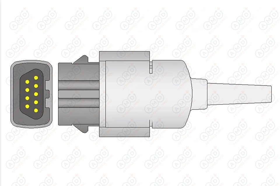 [HTM400-60] Датчик пульсоксиметрический многоразовый, Datex Ohmeda, взрослый HTM400-60 3