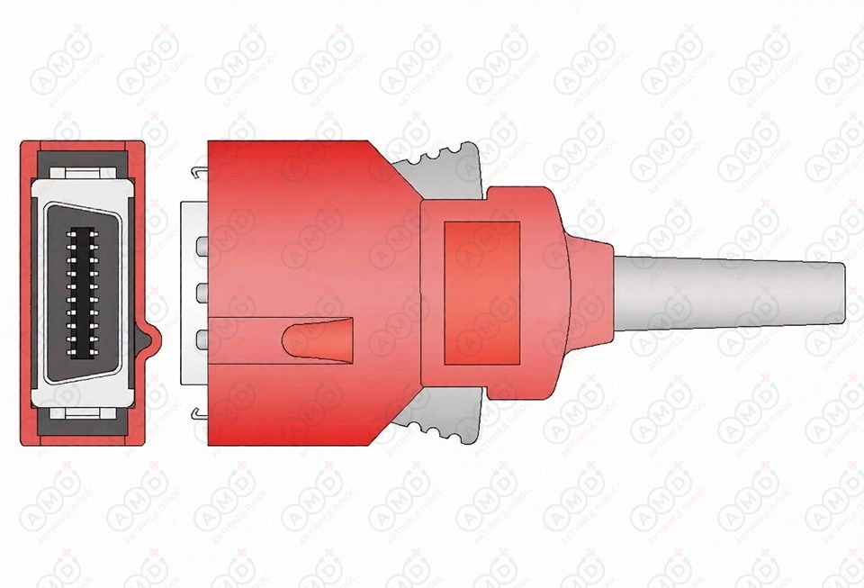 [HTM400-87] Датчик пульсоксиметрический для подключения пациента к монитору, многоразовый, Masimo, взрослый, HTM400-87 2
