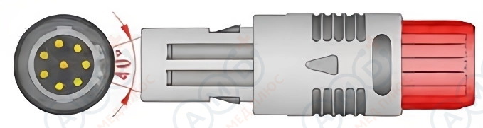 [HTM400-187P] Датчик пульсоксиметрический для подключения пациента к монитору, многоразовый, HTM400-187P 2