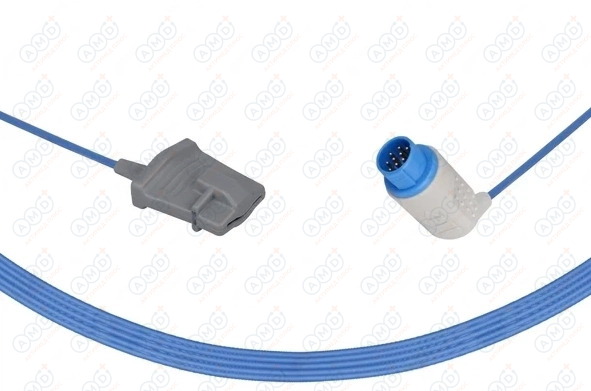 [HTM400S-68D] Датчик пульсоксиметрический для подключения пациента к монитору, многоразовый, Sinohero, Biolight, Venni, взрослый HTM400S-68D