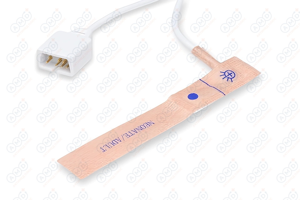 U543-01(RU) (U543-01) Датчик пульсоксиметрический, одноразовый, Nellcor, неонатальный взрослый U543-01_01_out