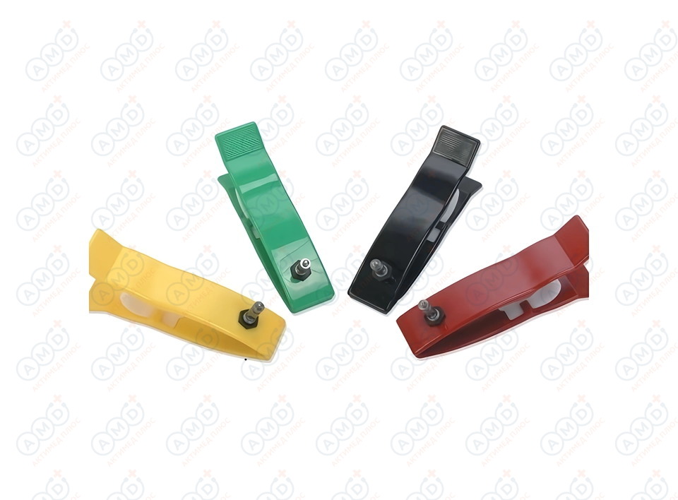 [0102008] Комплект электродов для ЭКГ на конечн. взросл. с винтом и зажимом, хлорид серебра (4шт.)